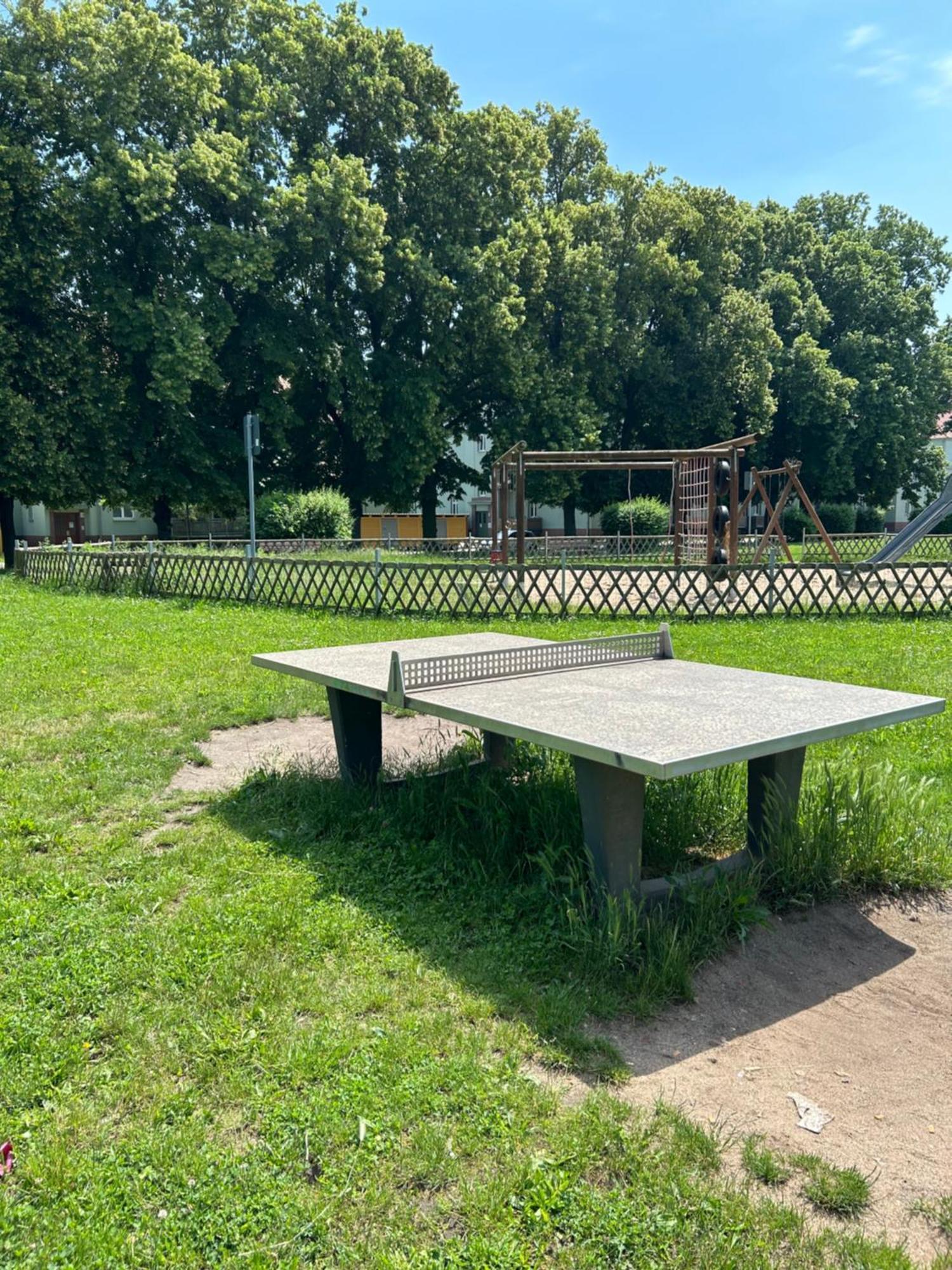 Mintara Komfort Apartment Mit Grill -Terrasse, Sky Und Parkplatz Magdeburg Exterior foto